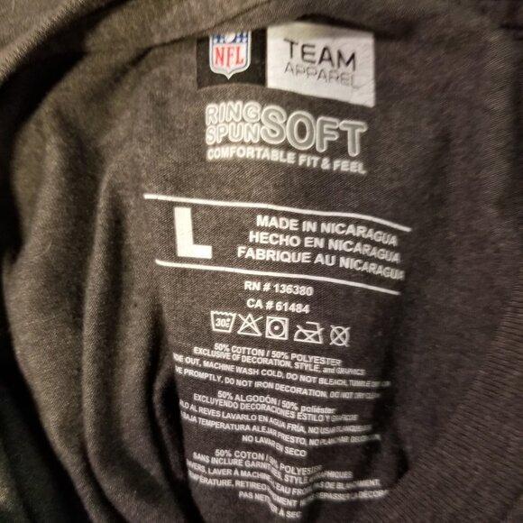 NFL San Francisco 49ers Team Logo Graphic T-Shirt Official Licensed Apparel L - Picture 4 of 4